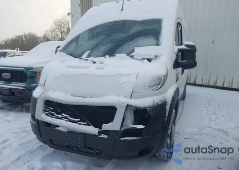 2022 Ram Promaster 2500 High Roof 159 Wb from USA, damaged, VIN 3C6LRVDG8NE118648